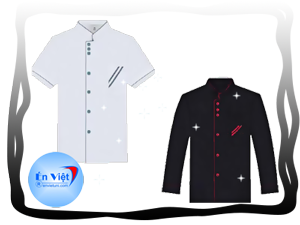 Xưởng may áo đồng phục quán ăn hcm - Én Việt Uniform