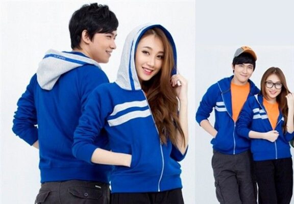 áo khoác thun đồng phục 2