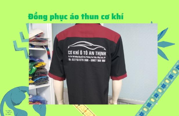 Đồng phục áo thun cơ khí
