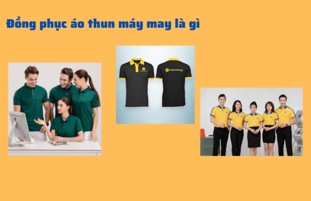 Đồng phục áo thun máy may